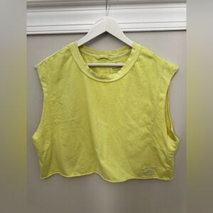 Free People Movement Tank Workout Yoga Pilates Cropped Oversized